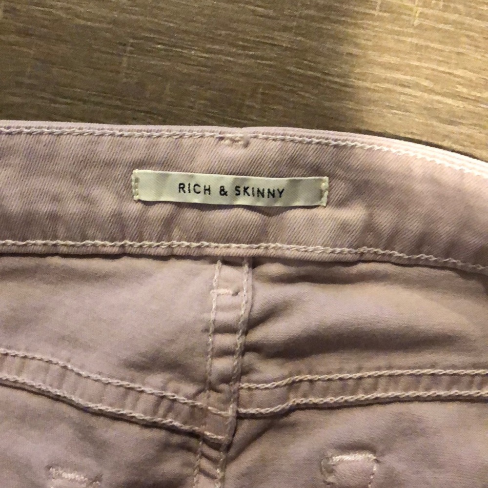 Rich & Skinny Glittery baby pink jeans - Picture 3 of 4